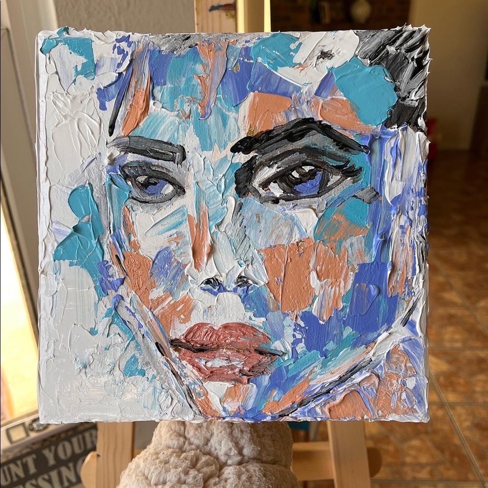 “Longing” A painting by New Orleans artist Shannon Marie